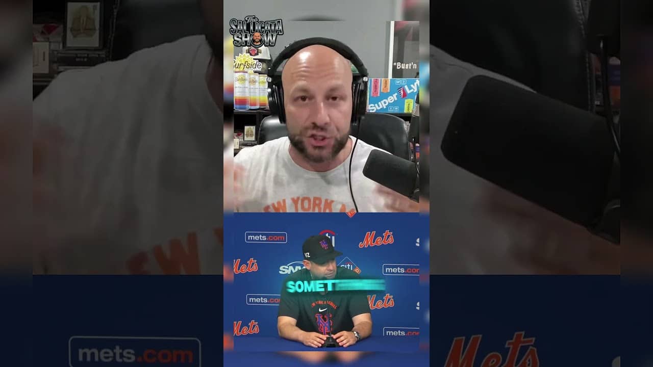 Carlos Mendoza FIRED #mets #mlb #baseball #shorts