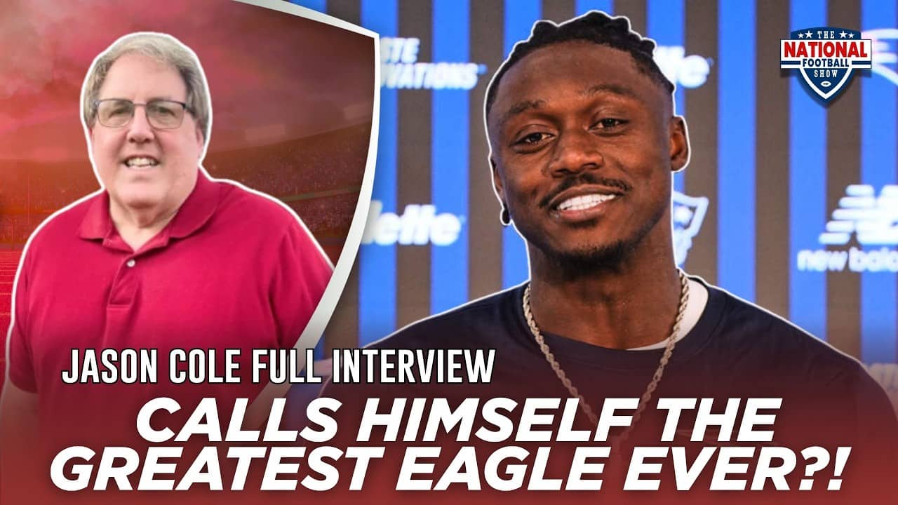 "Greatest Eagle Ever?" Jason Cole FIRES BACK at A.J. Brown