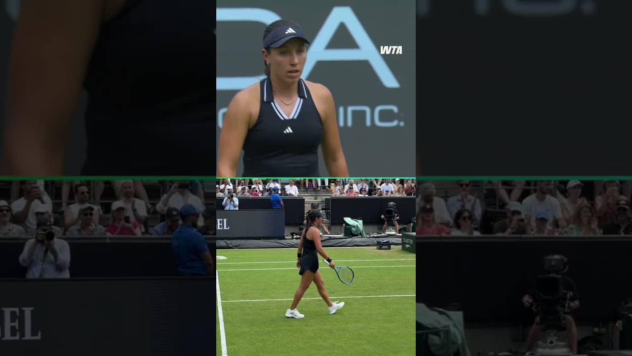 Jessica Pegula edges Keys for a semifinal spot in Berlin 😤 #wta #tennis #berlin