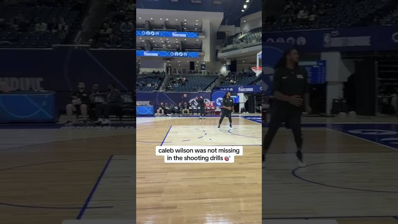 Caleb Wilson 4/4 from three