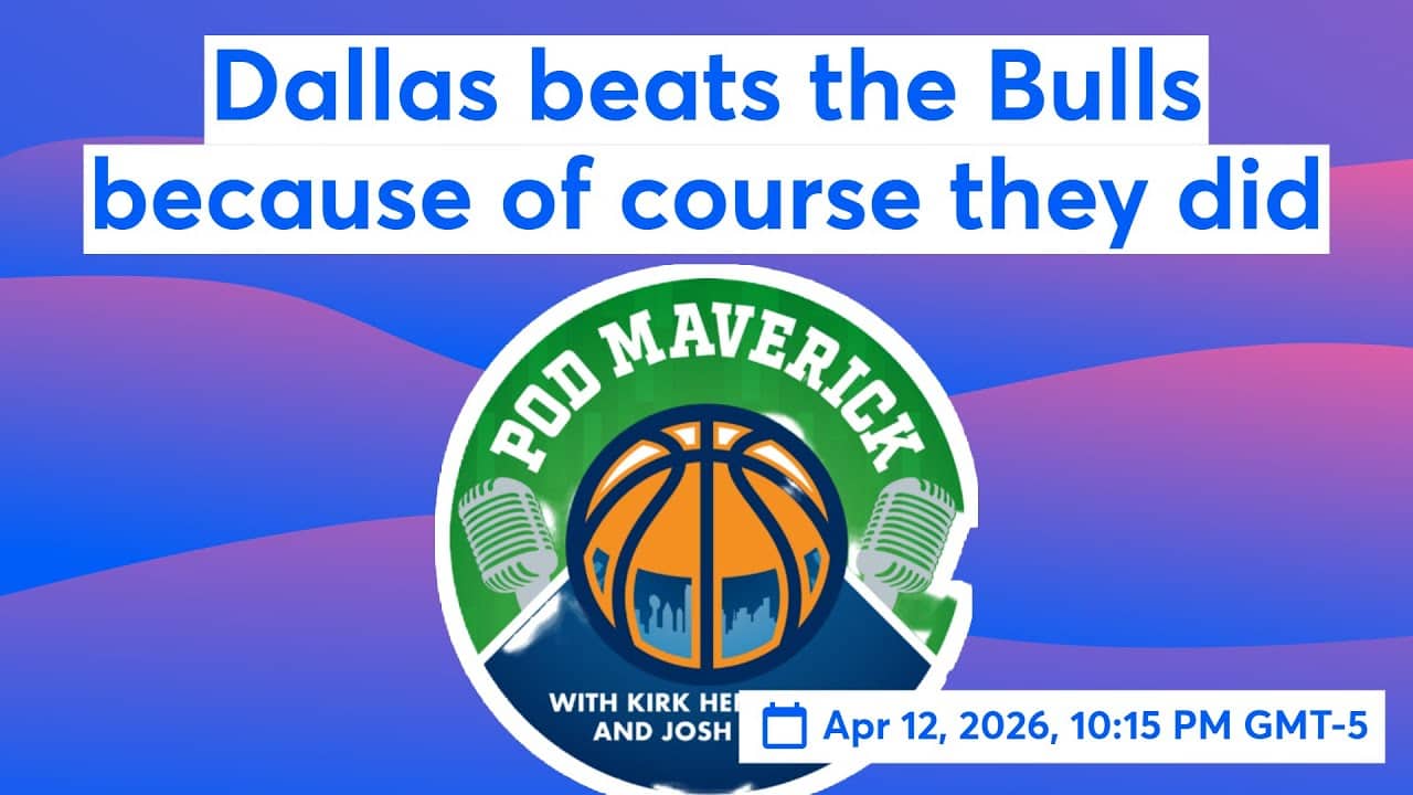 Dallas beats the Bulls because of course they did