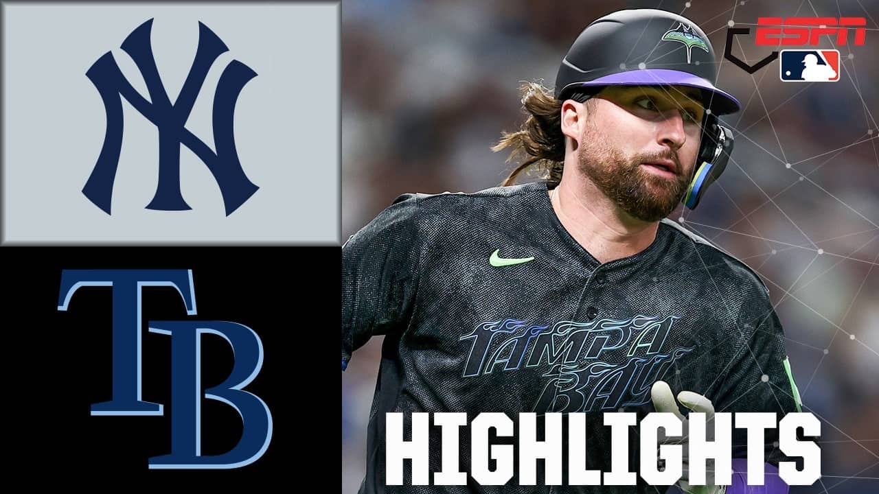 WILD FINISH 🍿 New York Yankees vs. Tampa Bay Rays | Full Game Highlights | ESPN MLB