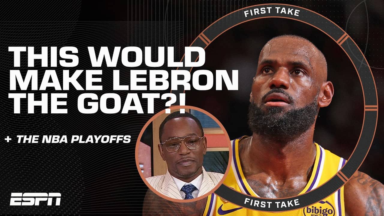 Cam’ron BELIEVES LeBron will be ‘tied up with Jordan’ IF what happens? The GOAT DEBATE | First Take