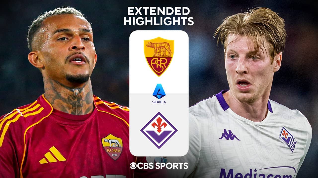 Roma vs. Fiorentina: Extended Highlights | Serie A | CBS Sports Golazo