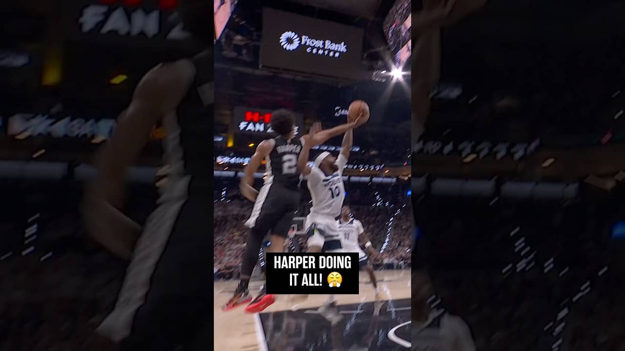 DYLAN’S ON A ROLL😤 #DylanHarper #Spurs #NBA