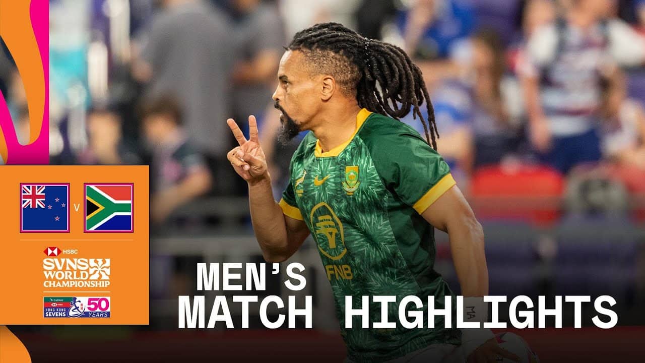 Can they go ALL THE WAY? 👀 | New Zealand v South Africa | HSBC SVNS Hong Kong 2026 Match Highlights