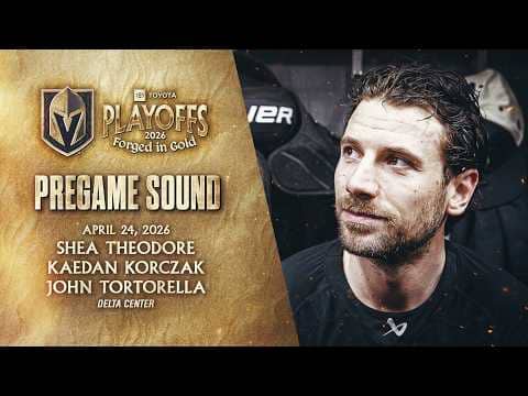 🎥 Round 1, Game 3 Pregame Sound: Theodore, Korczak & Tortorella