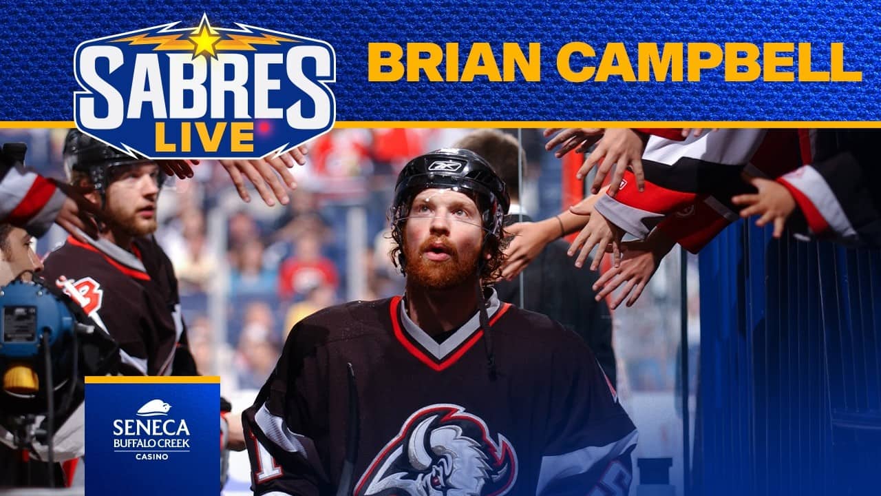 “You Can Feel It” | Brian Campbell On His Career And His Excitement For Buffalo | Buffalo Sabres