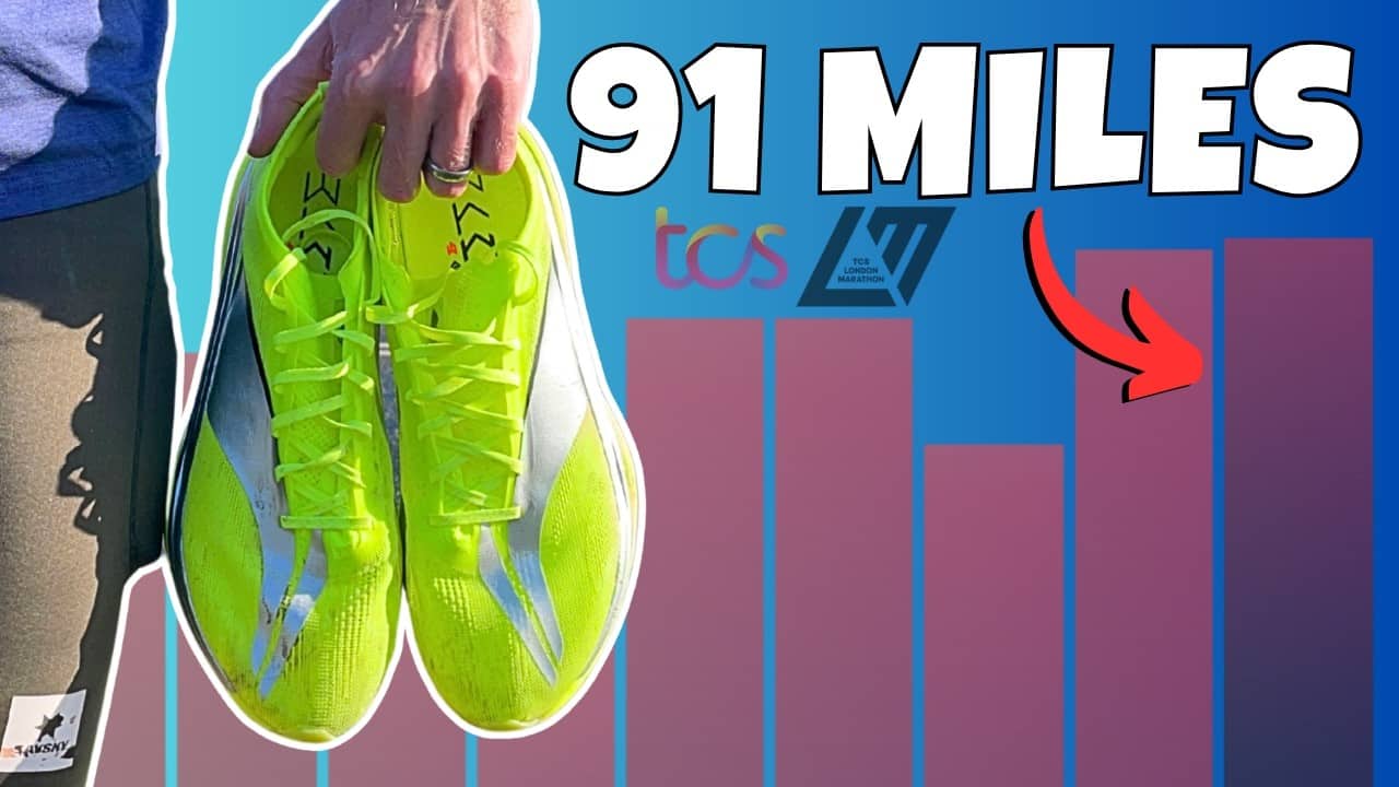 FAST 3 X 7K WORKOUT!  91 MILE FULL WEEK OF LONDON MARATHON TRAINING 2026