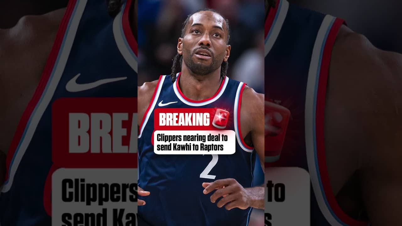 Kawhi Leonard is on his way back to Toronto! #nba #breakingnews