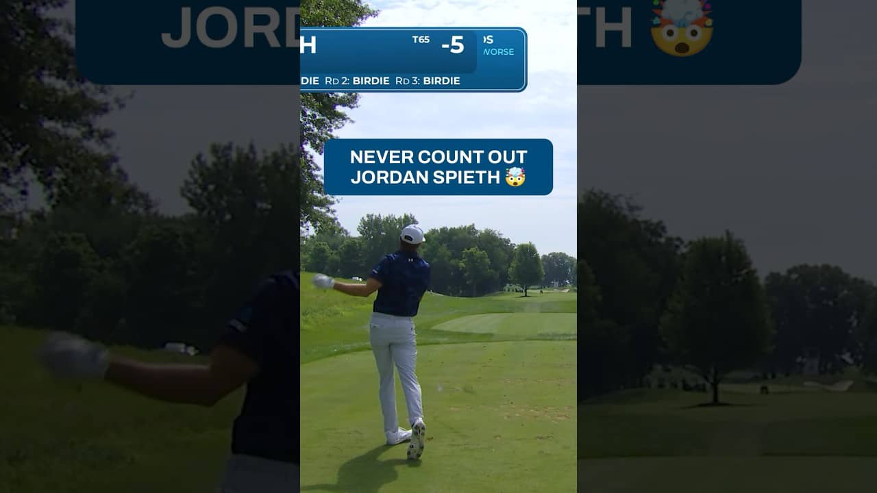 MUST-SEE par save from Jordan Spieth 😳