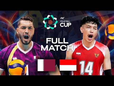 Qatar vs. Indonesia - Pool Play | AVC Men's Cup 2026