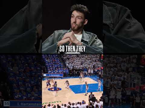 Chet Holmgren analyzes a Thunder defensive stop and breaks down how he sees the floor!