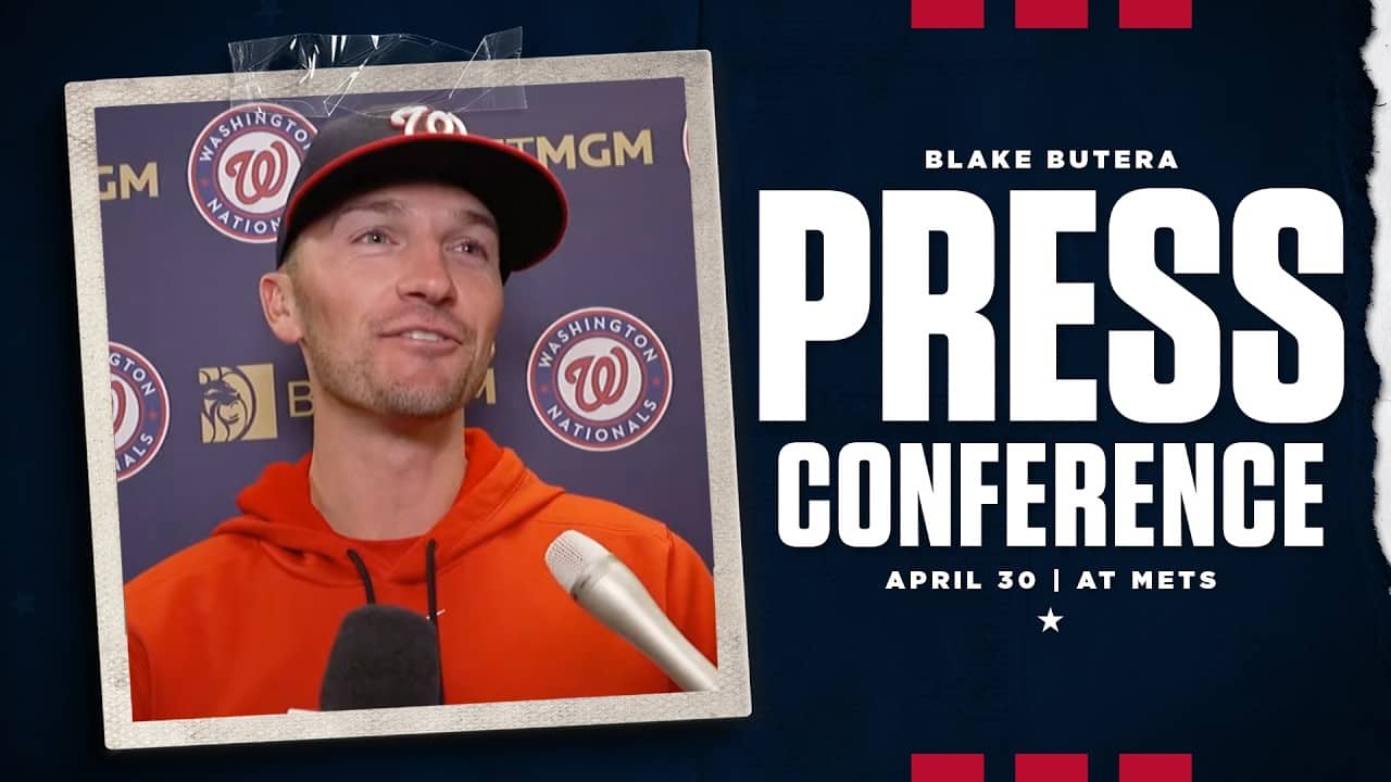 Blake Butera Press Conference | Nationals at Mets | April 30, 2026