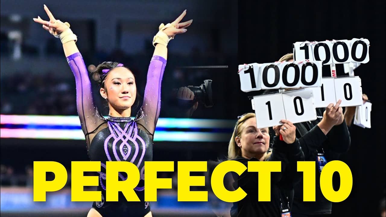 Kailin Chio's PERFECT 10 vault | 2026 NCAA gymnastics championships