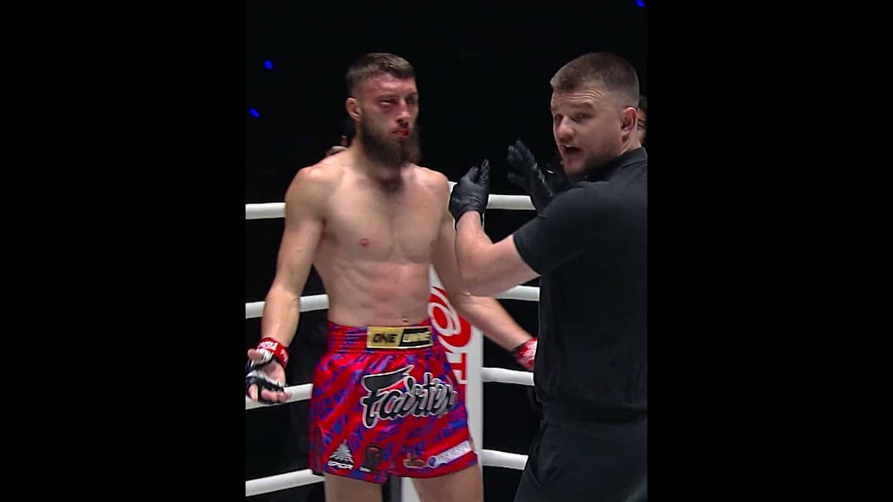 Hamza Rachid COMPLETELY SHUT DOWN Antar Kacem at ONE Friday Fights 140! 👊