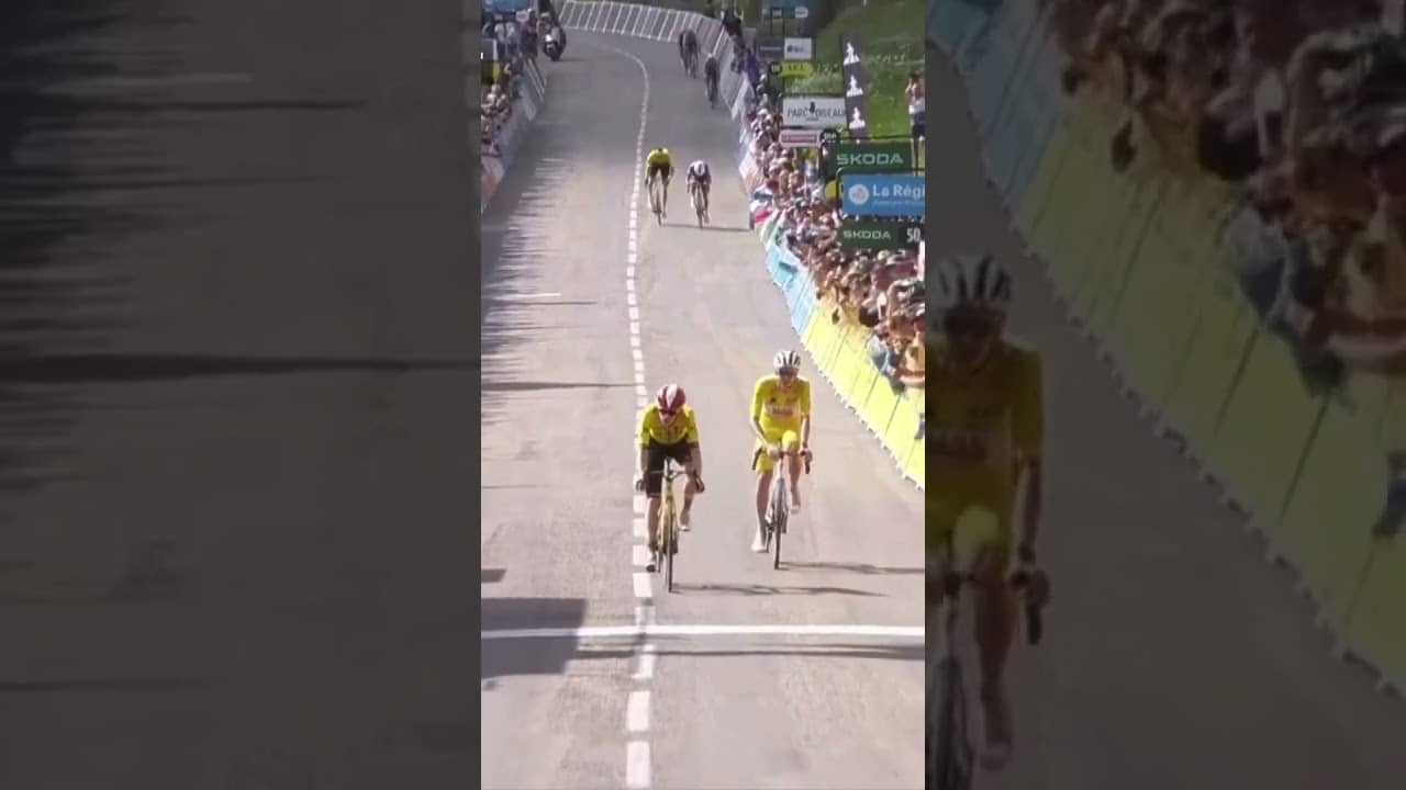 When Tadej Pogacar secured his first GC victory at the Dauphine, whilst playing mind games 👀