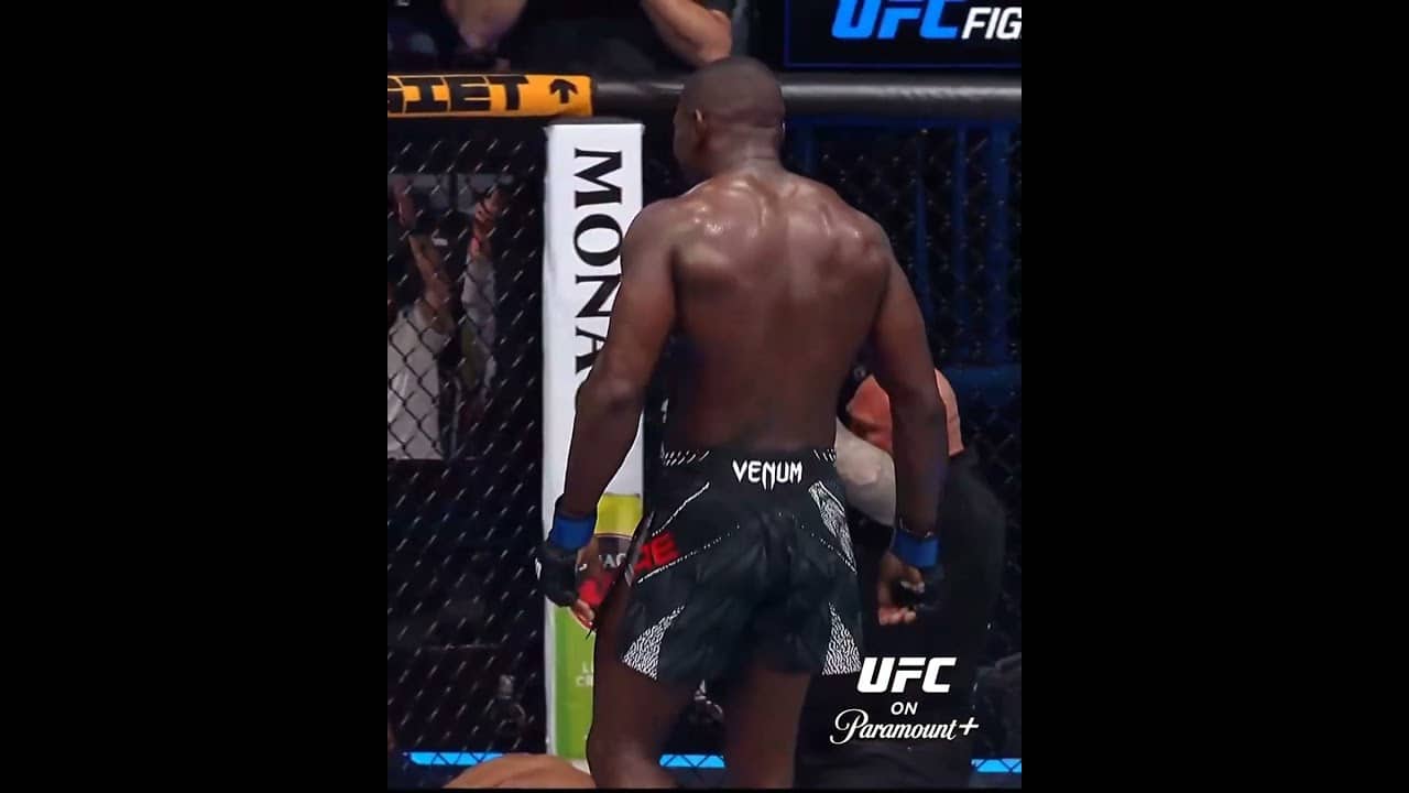 Tresean Gore put him to SLEEP #ufcvegas115