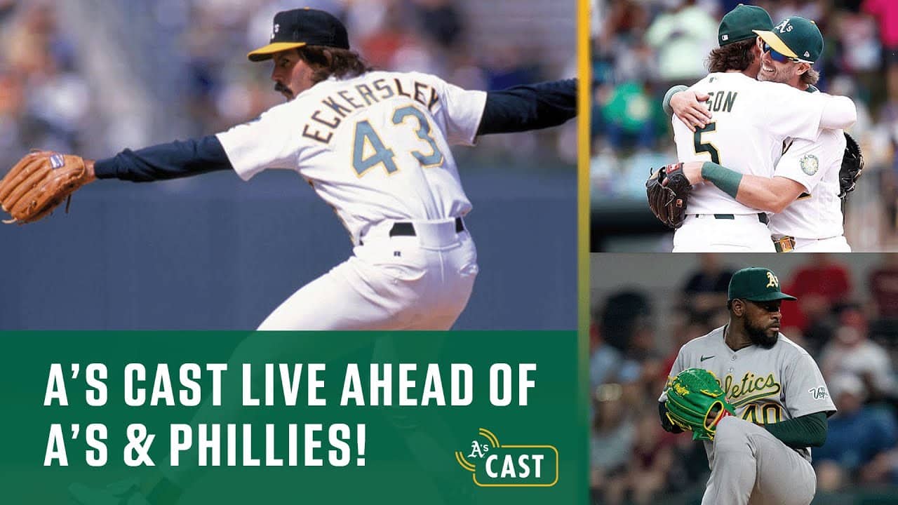 A's Cast Live Ahead of A's & Phillies from NBC Sports | Dennis Eckersley & Matt Vasgersian join!