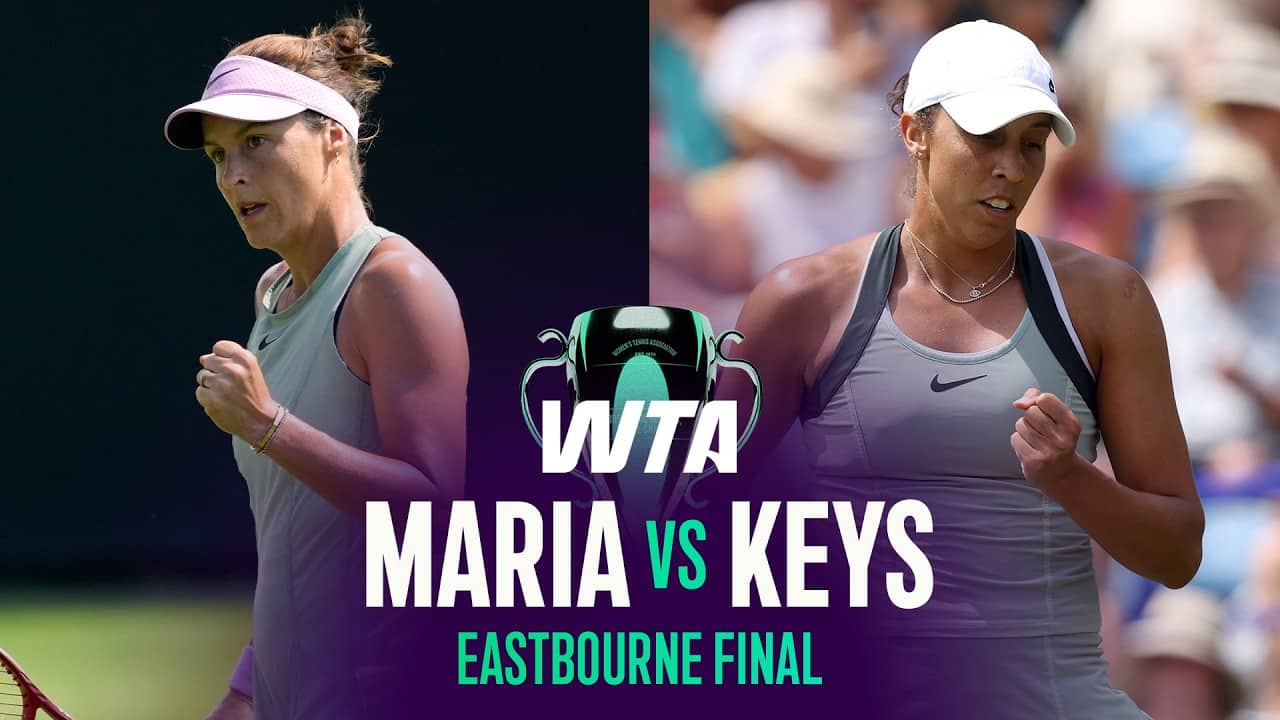 Tatjana Maria vs. Madison Keys | 2026 Eastbourne Final | WTA Match Highlights