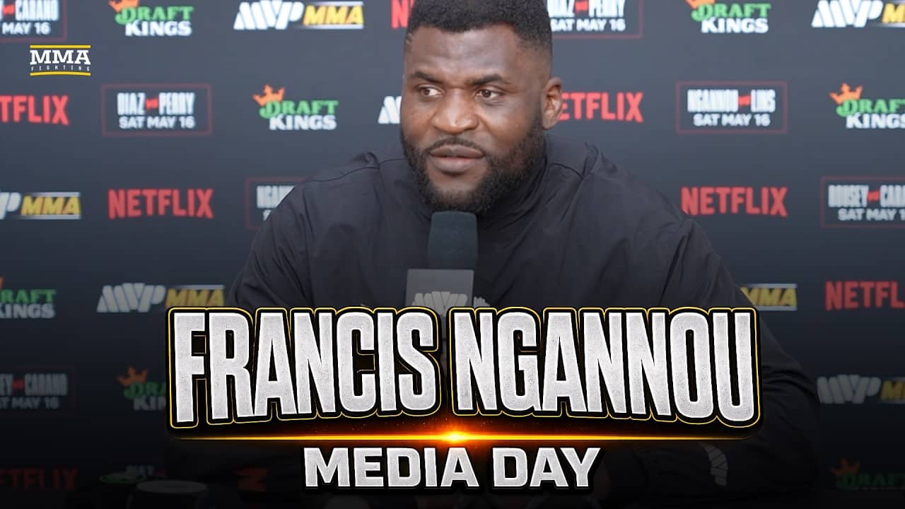 Francis Ngannou: It's 'Very Interesting' That Jon Jones Is Part Of Rousey-Carano Card | MMA Fighting