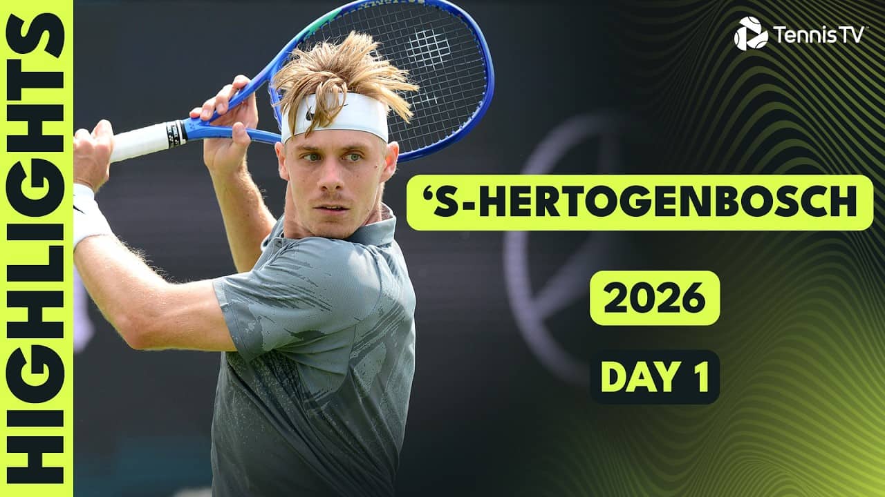 Cilic Battles Shapovalov , Humbert Takes on Ymer & More | ’S-Hertogenbosch Highlights Day 1