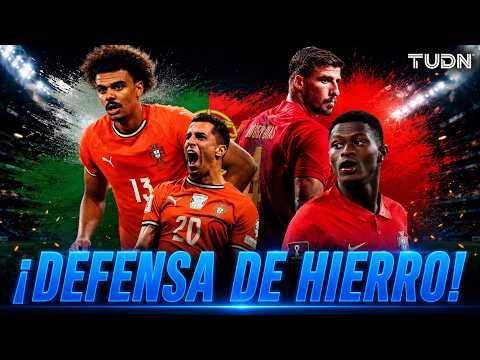 ¡Un muro rumbo a la gloria! 🇵🇹🛡️  El reto que tendrá Portugal si quiere sobresalir | TUDN
