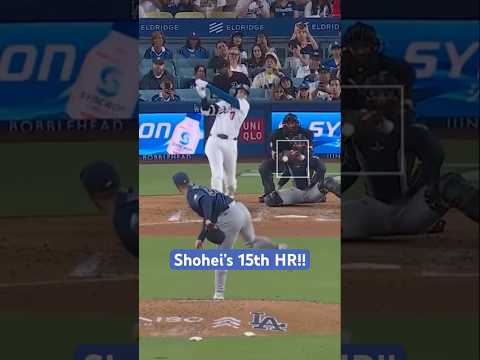 Shohei Ohtani’s 4th HR in 6 games for Dodgers!!