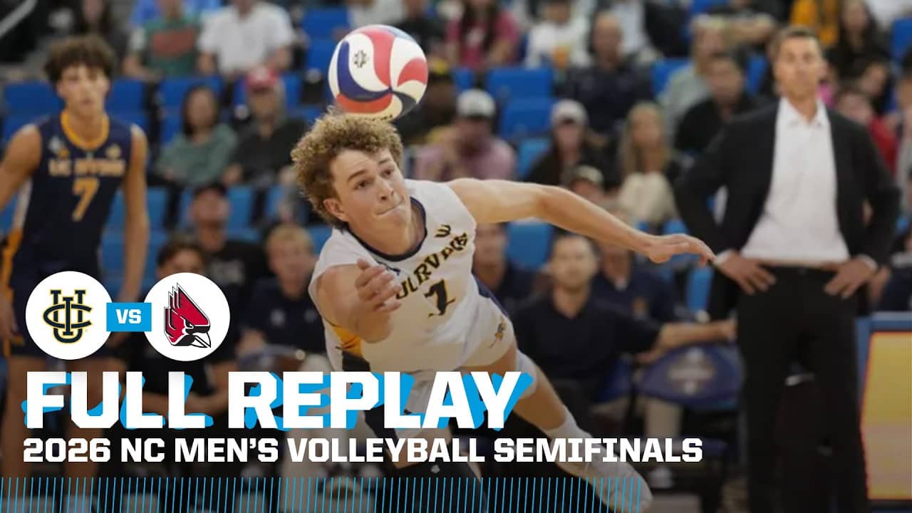 UC Irvine vs. Ball State: 2026 NCAA men's volleyball semifinal | FULL REPLAY
