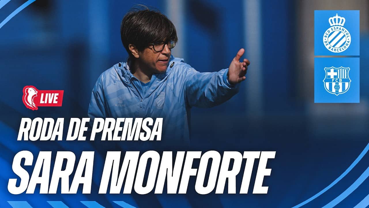 🔴 LIVE | 🎥 Roda de premsa de Sara Monforte prèvia al derbi