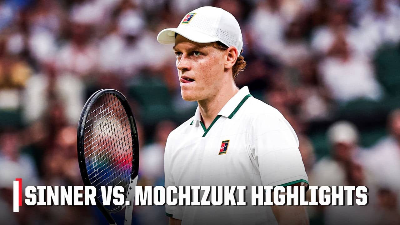 Round of 16: Jannik Sinner vs. Shintaro Mochizuki | Full Highlights | 2026 Wimbledon