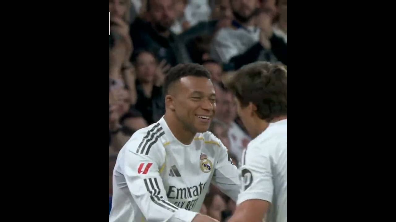 Mbappe’s reaction to being whistled at when he came on 😬