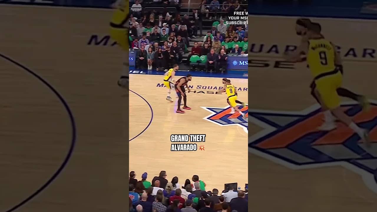 Rated E for Everyone 🎮 #nba #nyknicks #josealvarado
