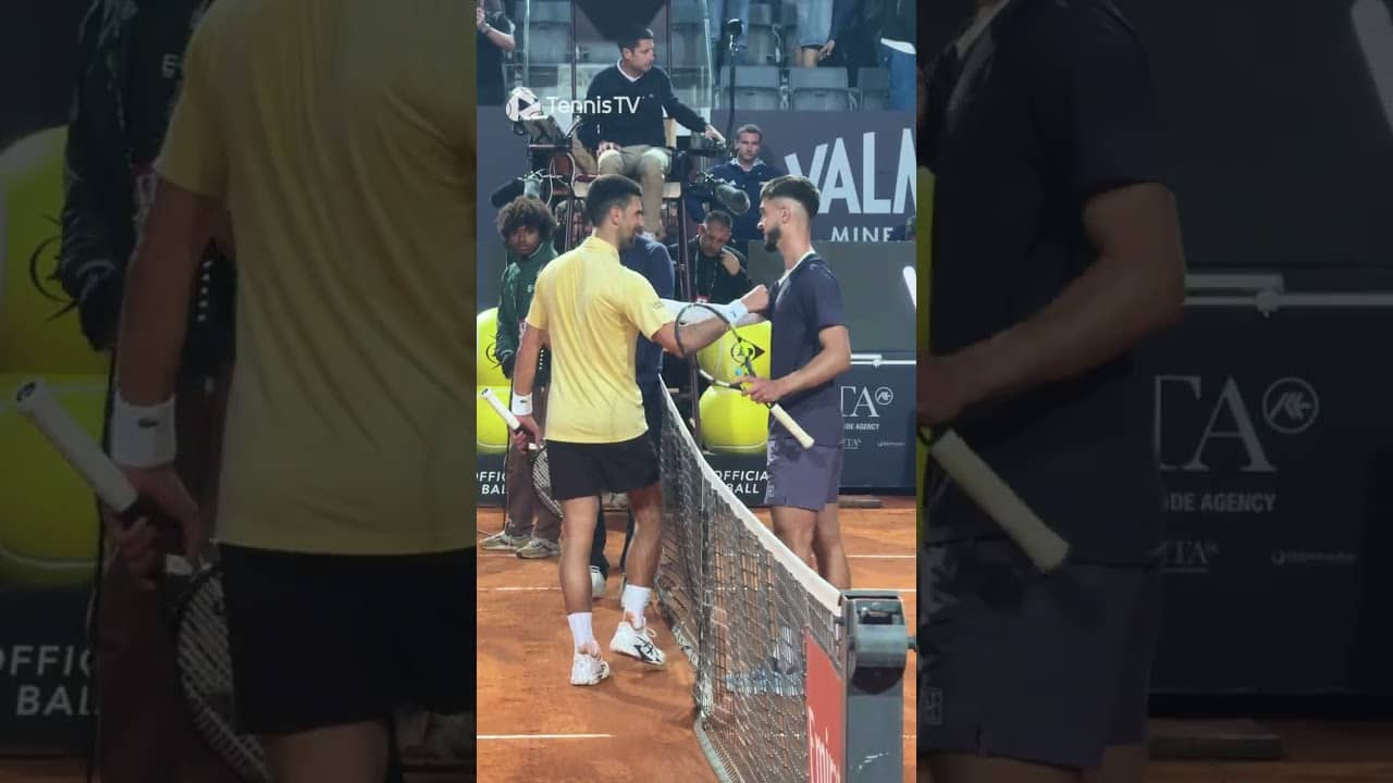 Prizmic Stuns His Idol Djokovic 😱