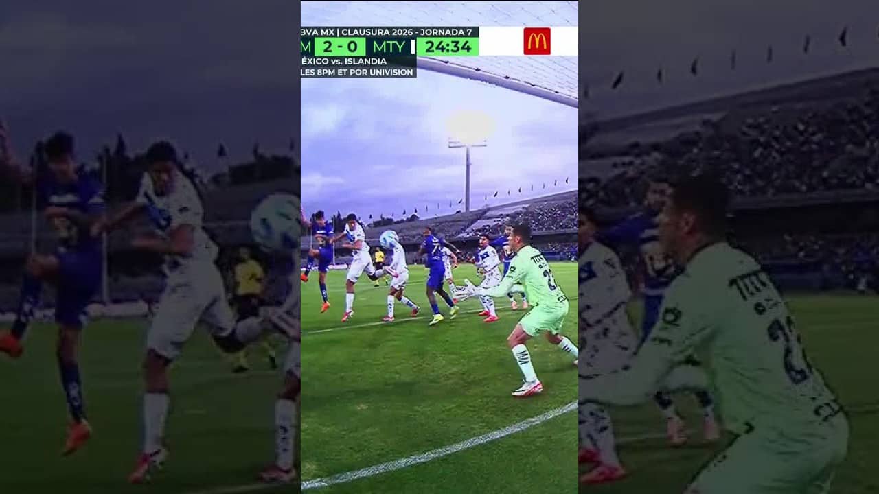 REVÍVELO: Pumas hacen valer la localía vs. Monterrey | TUDN