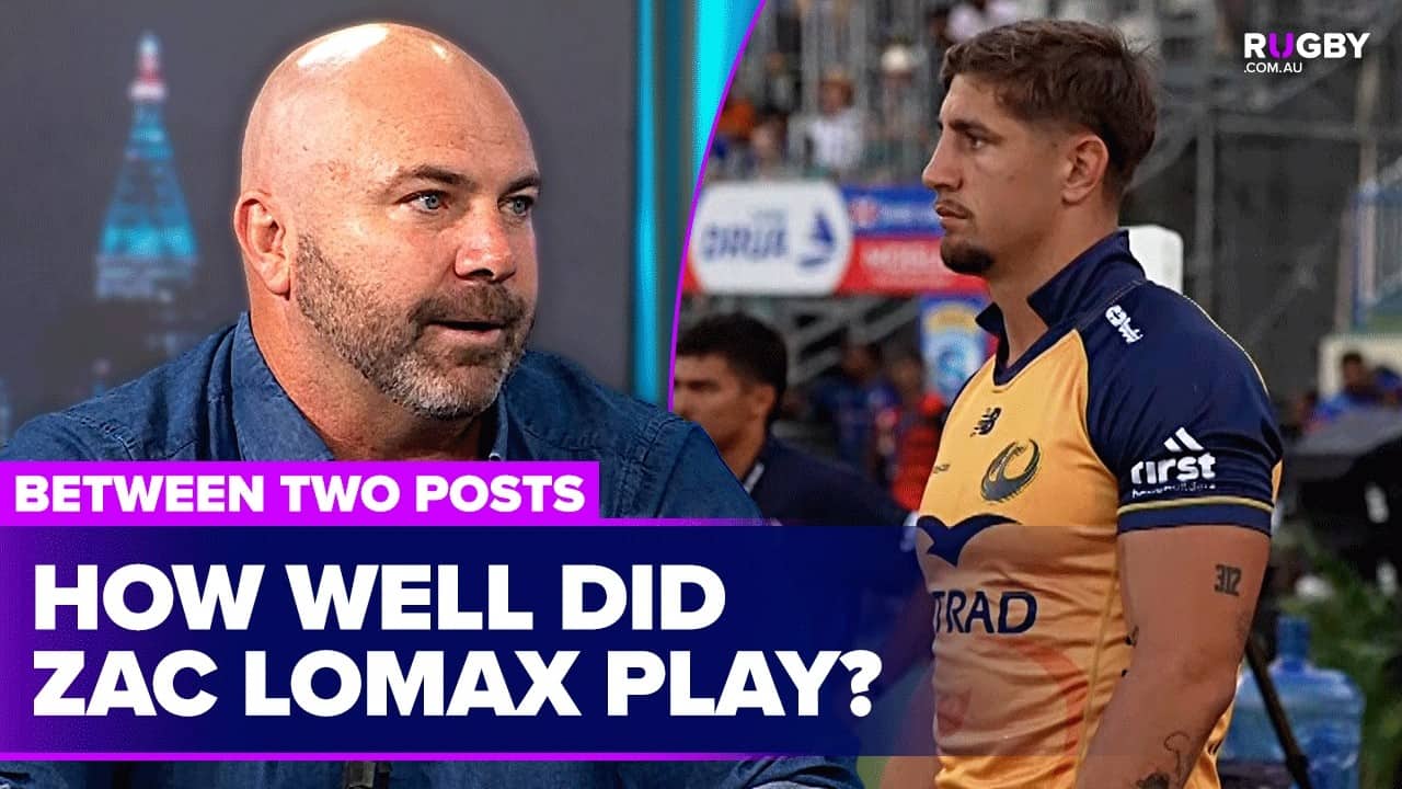 Reviewing Zac Lomax's Super Rugby debut | Between Two Posts