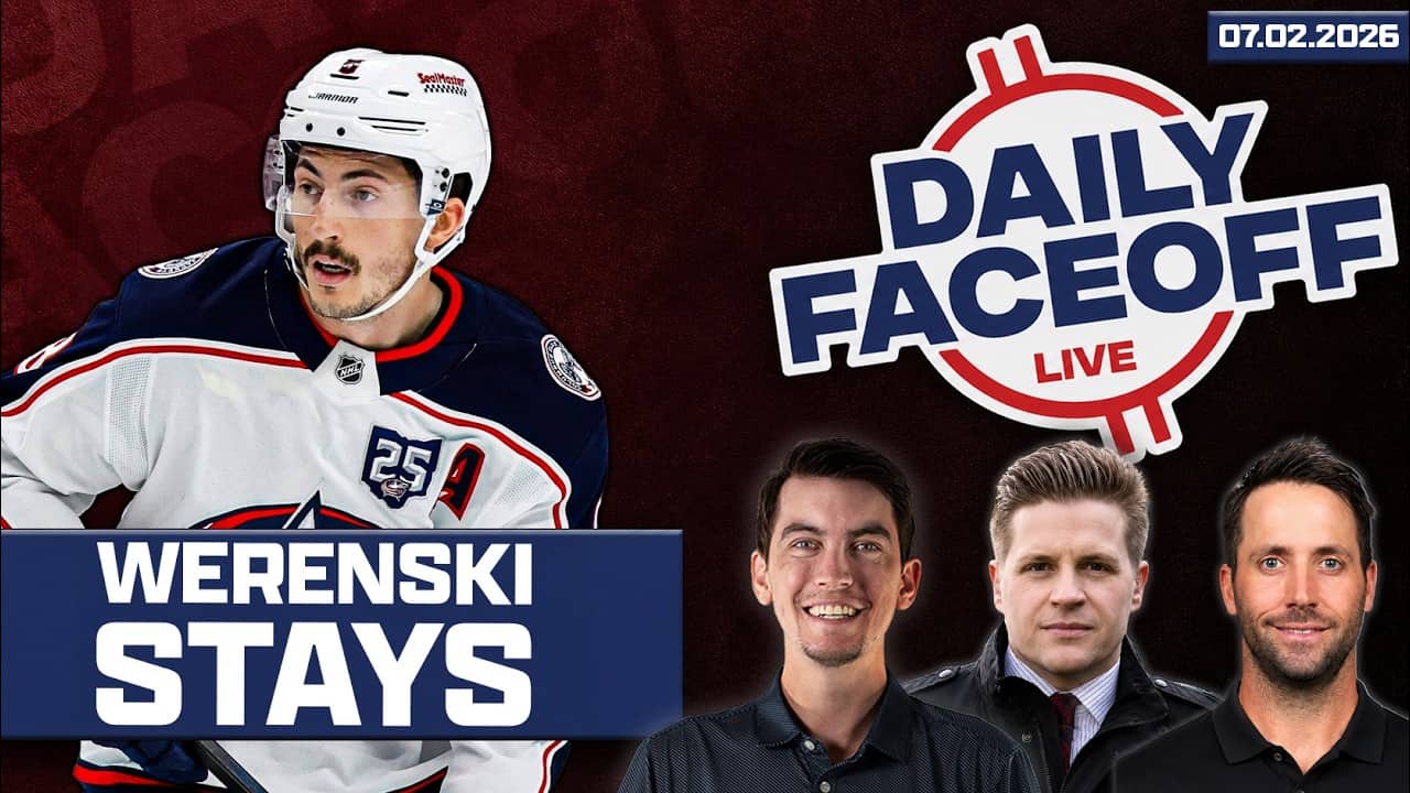 Werenski Stays, Offer Sheet Drama & The Oilers Busy July 1 | Daily Faceoff Live