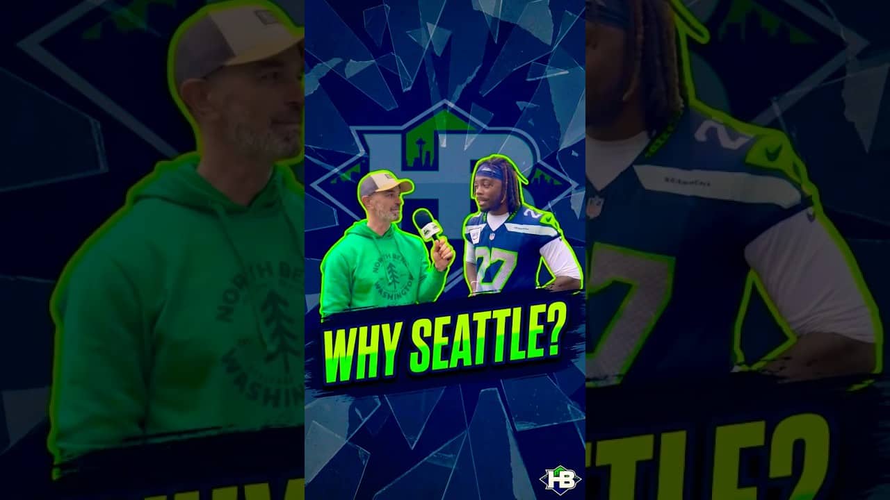 Emanuel Wilson: "This is my Dream Team"🏈 #nfl #seahawks #seattleseahawks
