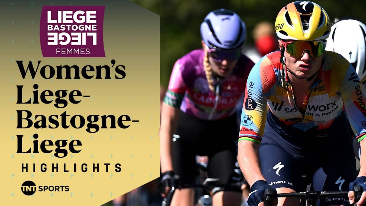 IN A DIFFERENT LEAGUE! 😮‍💨 | Women's 2026 Liege-Bastogne-Liege Race Highlights | TNT Sports Cycling