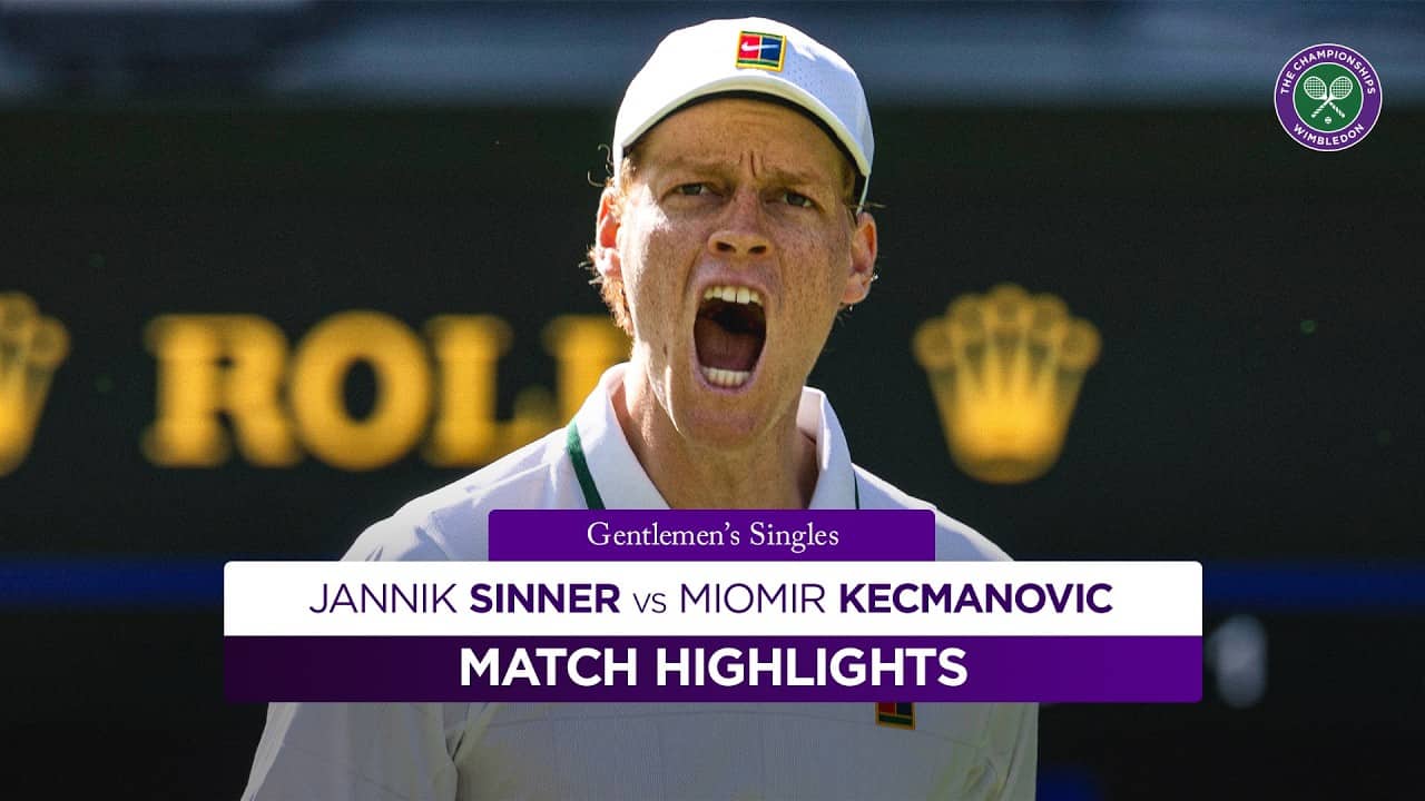 Sinner begins his defence! | Jannik Sinner vs Miomir Kecmanovic | Highlights | Wimbledon 2026