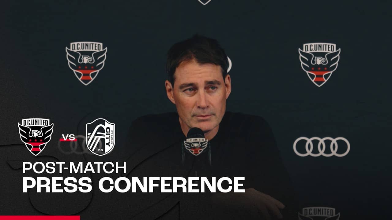 René Weiler Post-Match Press Conference | D.C. United vs St. Louis CITY SC  | MLS 2026