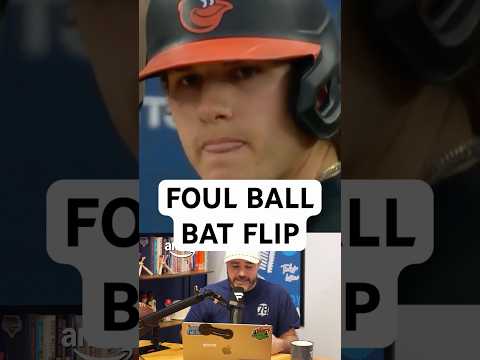 Umpire says this was a foul ball and the Orioles were upset, a breakdown #baltimore #baseball #mlb
