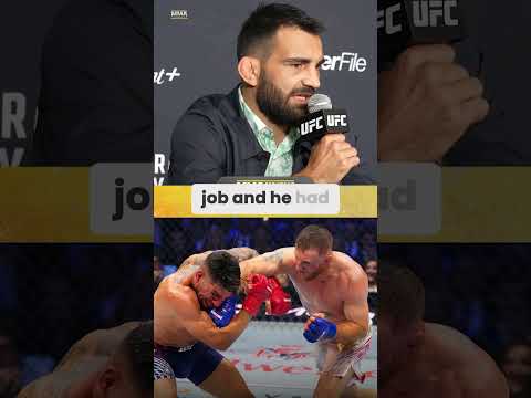 Benoit Saint Denis calls Justin Gaethje beating Ilia Topuria a MASTER CLASS | UFC 329 | MMA Fighting