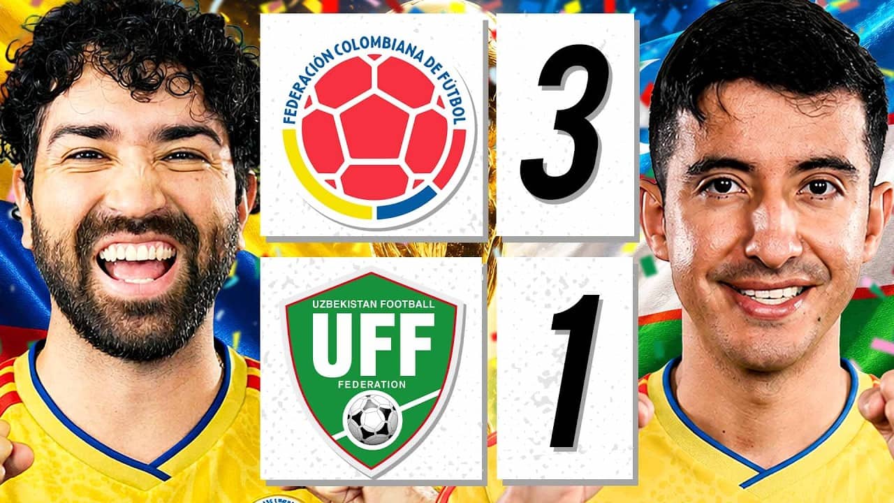 COLOMBIA PUTS ON A SHOW AT THE AZTECA! 👏 COLOMBIA 3-1 UZBEKISTAN (REACTION)