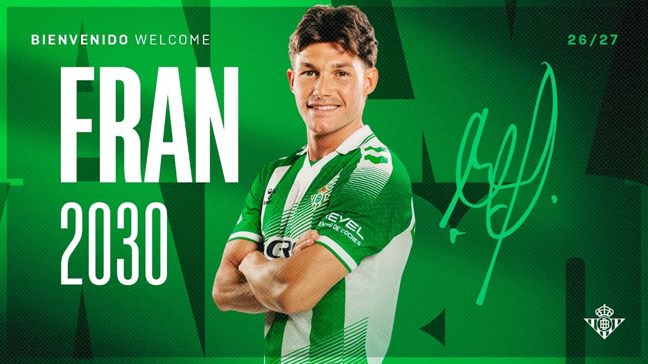 ¡FRAN GARCÍA, segundo fichaje! 🎨💚 | Real BETIS Balompié