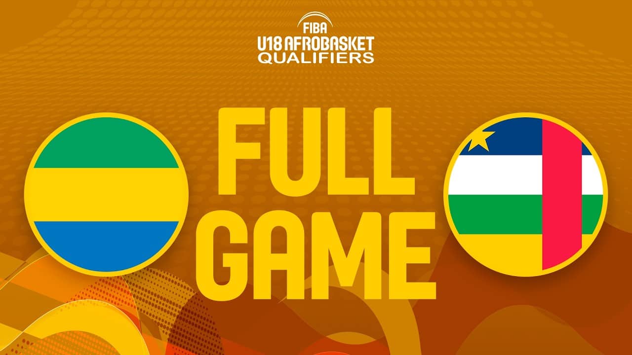 Gabon v Central African Republic | Full Basketball Game | FIBA U18 AfroBasket Qualifiers 2026