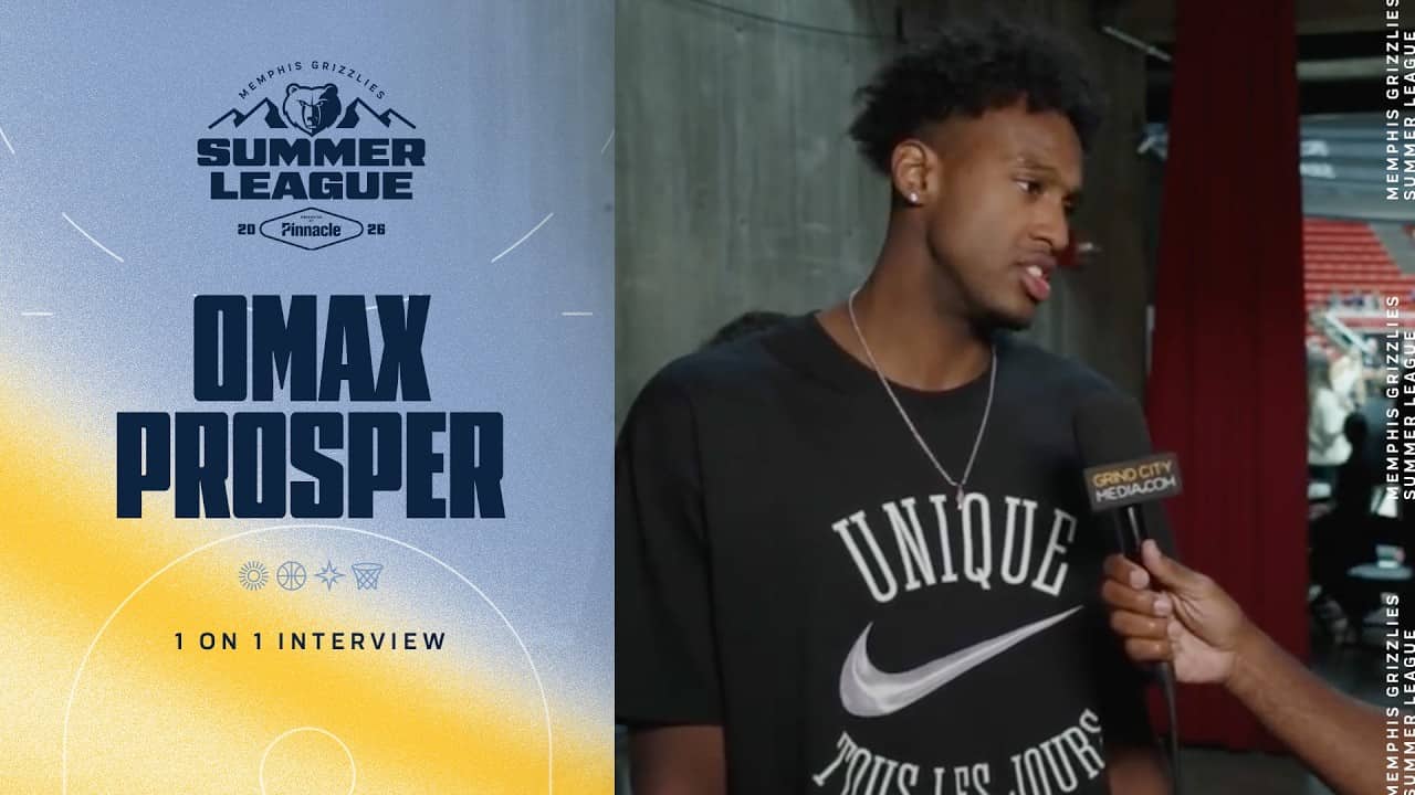 OMax Posper 1 on 1 Interview | Grizzlies Summer League
