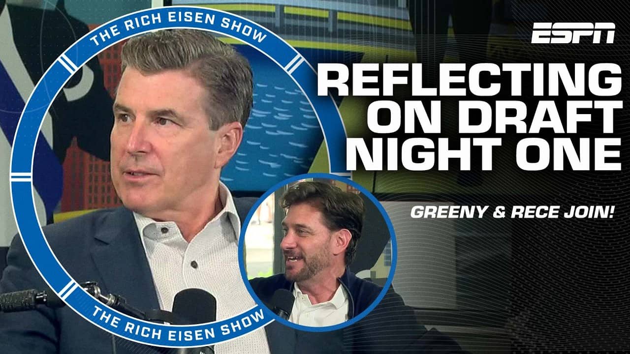 Mike Greenberg and Rece Davis reflect on the 1st Round of the 2026 NFL Draft | The Rich Eisen Show