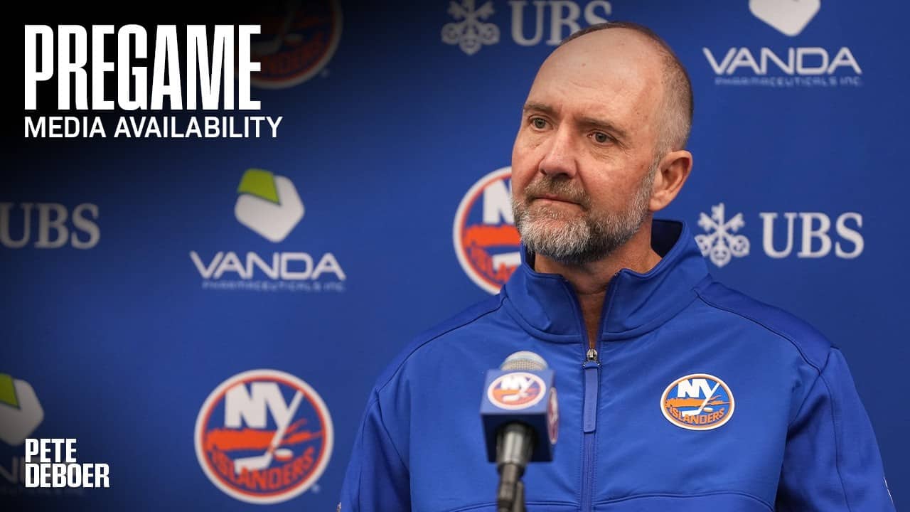 New York Islanders Pregame Availability | NYI vs MTL