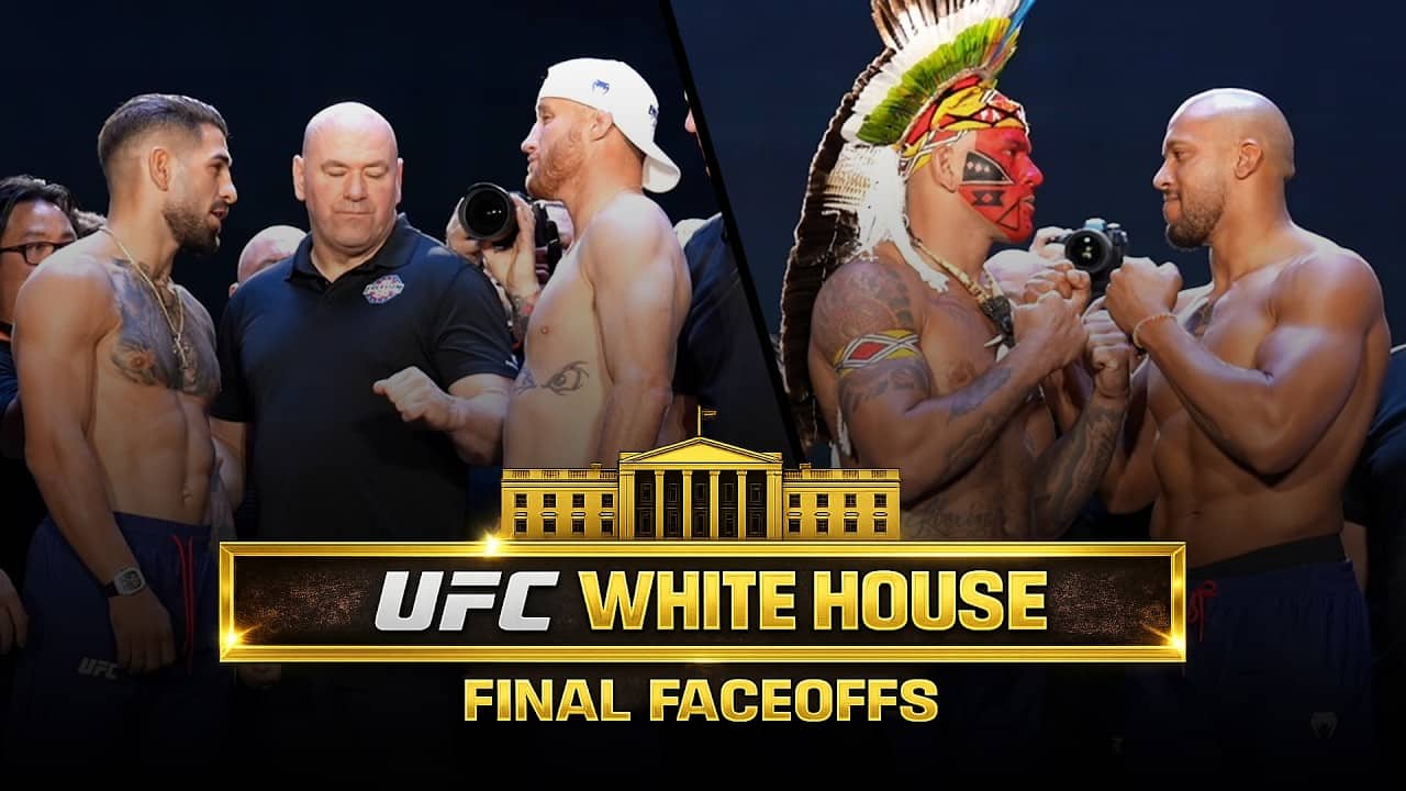 UFC White House Final Faceoffs | UFC Fredom 250 | MMA Fighting
